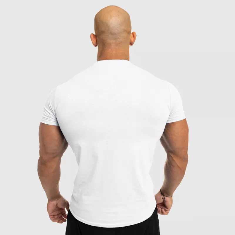 Férfi fitness póló Iron Aesthetics Splash, fehér-4