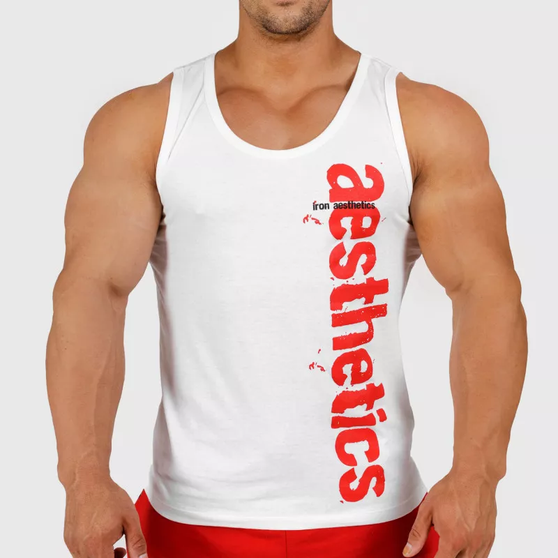 Férfi fitness atléta Iron Aesthetics Cross, fehér-4