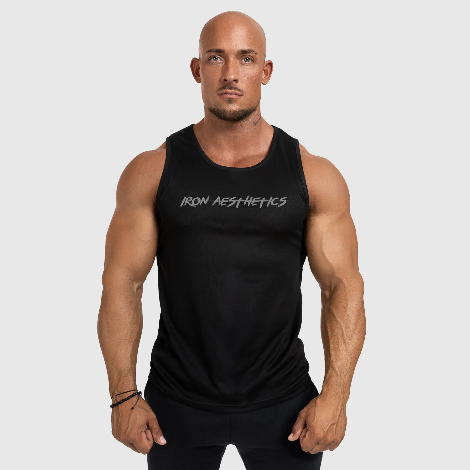 Férfi funkcionális atléta Iron Aesthetics Sporty, fekete-1
