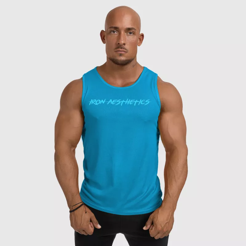 Férfi funkcionális atléta Iron Aesthetics Sporty, aqua kék-1