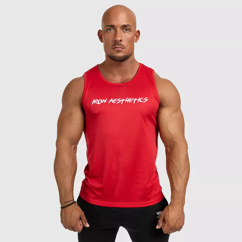 Férfi funkcionális atléta Iron Aesthetics Sporty, piros-1