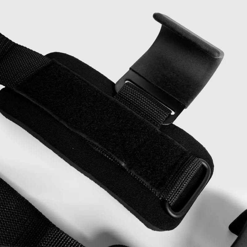 Fitness edzőkampó Iron Aesthetics Lifting hooks, fekete-11