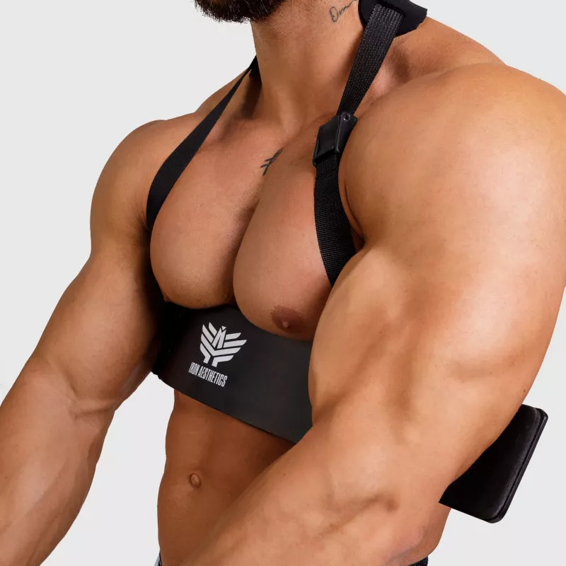 Bicepsz izolátor Iron Aesthetics Arm Blaster, fekete-3