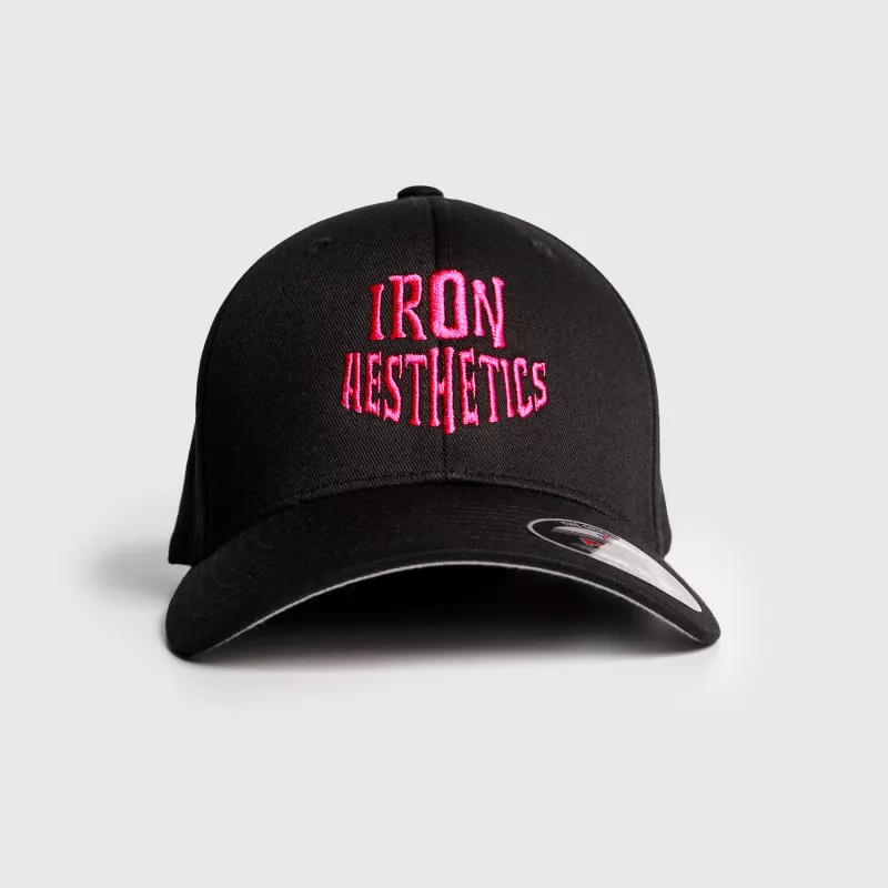 Siltes sapka Iron Aesthetics Groove, black&pink-1