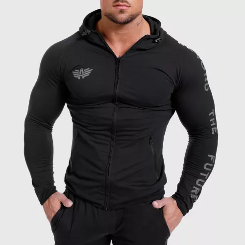 Férfi Slim Fit sportszett Beyond the Future, fekete
