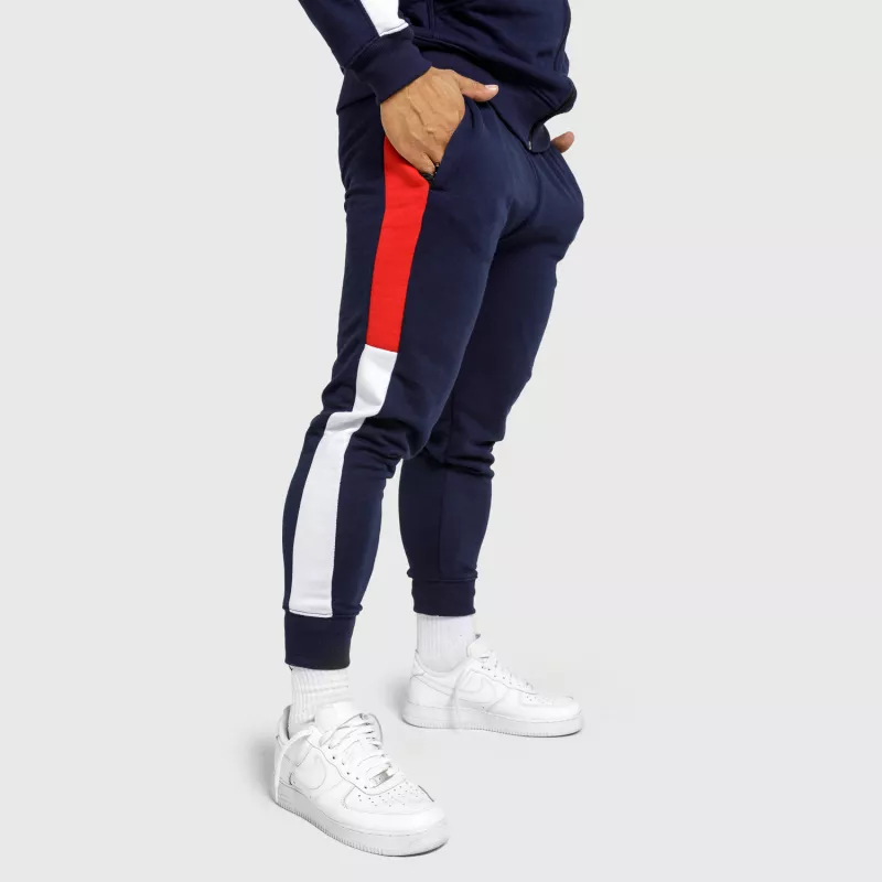 Férfi sportszett Iron Aesthetics Tricolora, navy-8