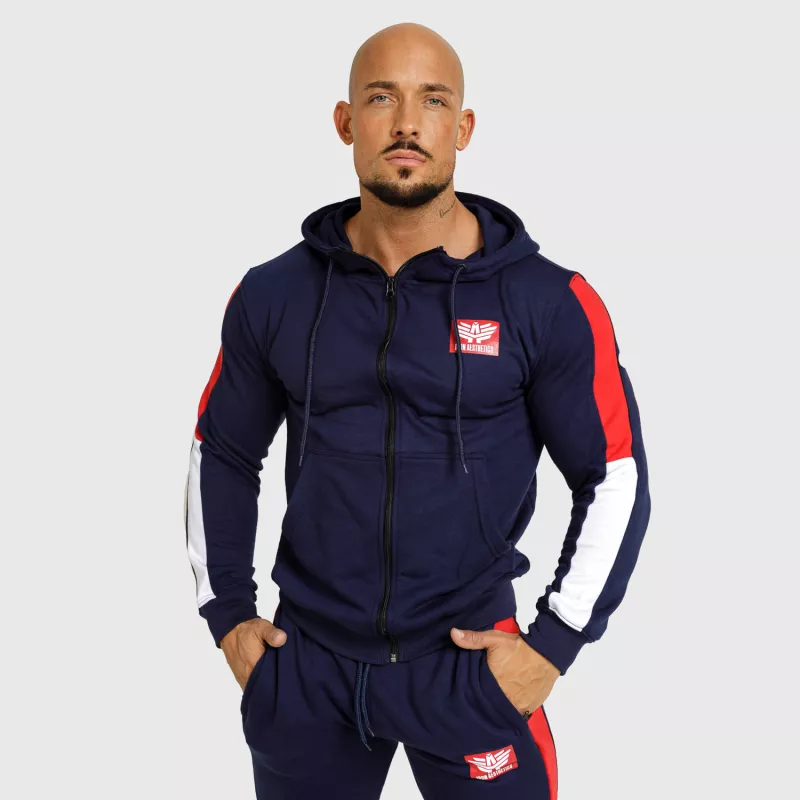 Férfi sportszett Iron Aesthetics Tricolora, navy-6