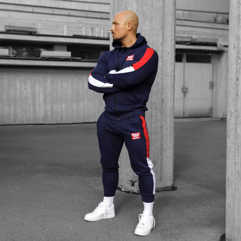 Férfi sportszett Iron Aesthetics Tricolora, navy-2
