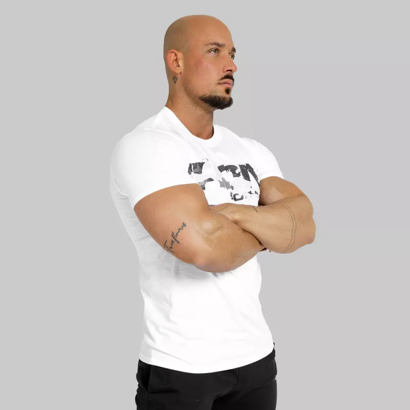UltraSoft póló Iron Camo Style, fehér-3
