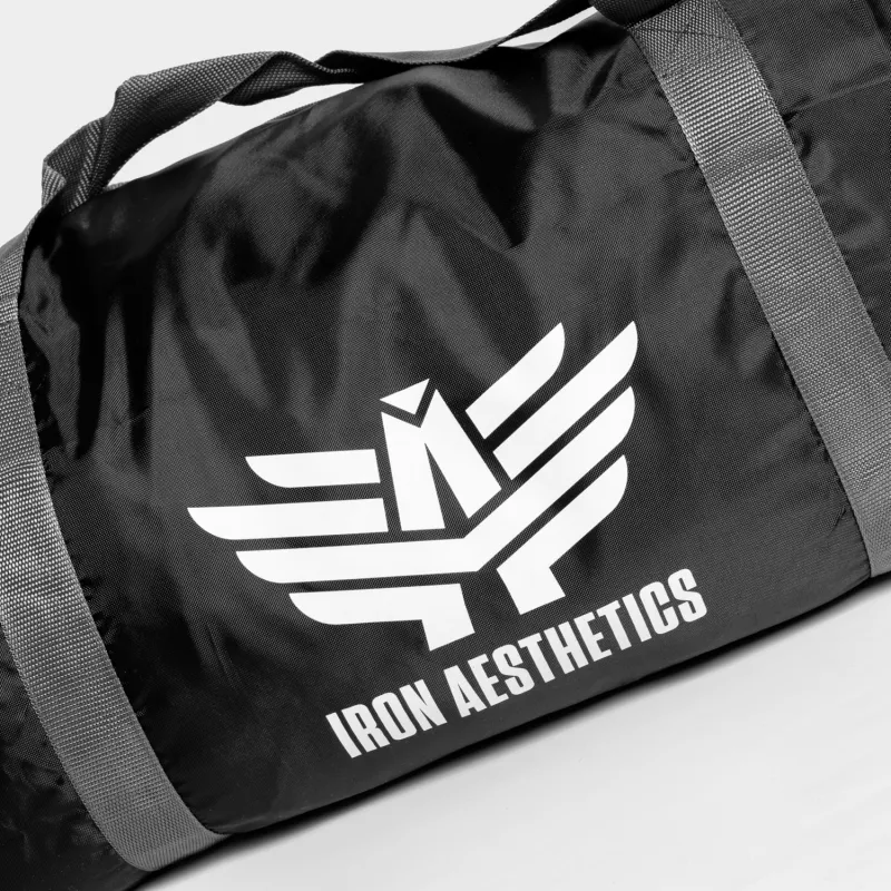 Sporttáska Iron Aesthetics Duffle, fekete-3