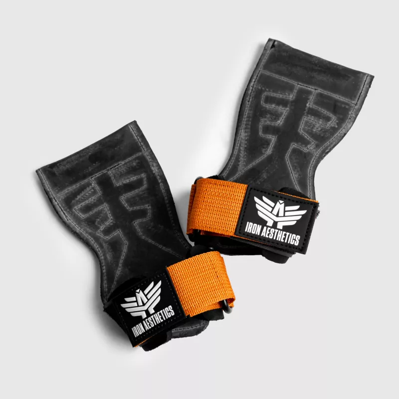 Emelő gurtni Versa Grips Iron Aesthetics, fekete-1