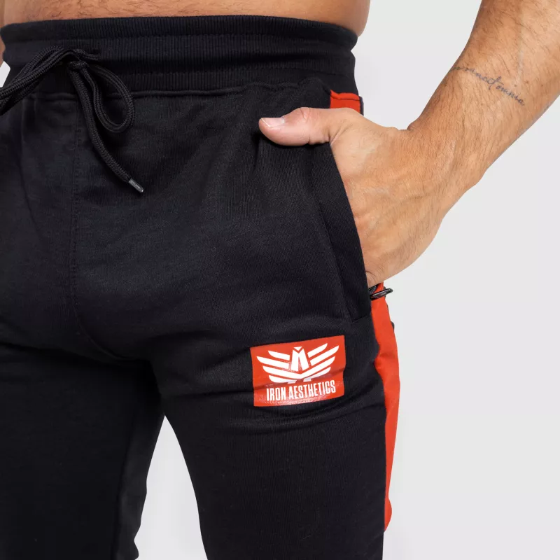 Férfi sportszett Iron Aesthetics Tricolora, fekete-11