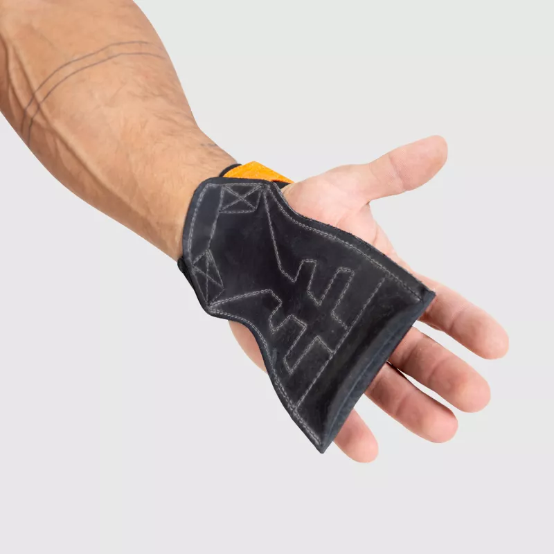 Emelő gurtni Versa Grips Iron Aesthetics, fekete-2