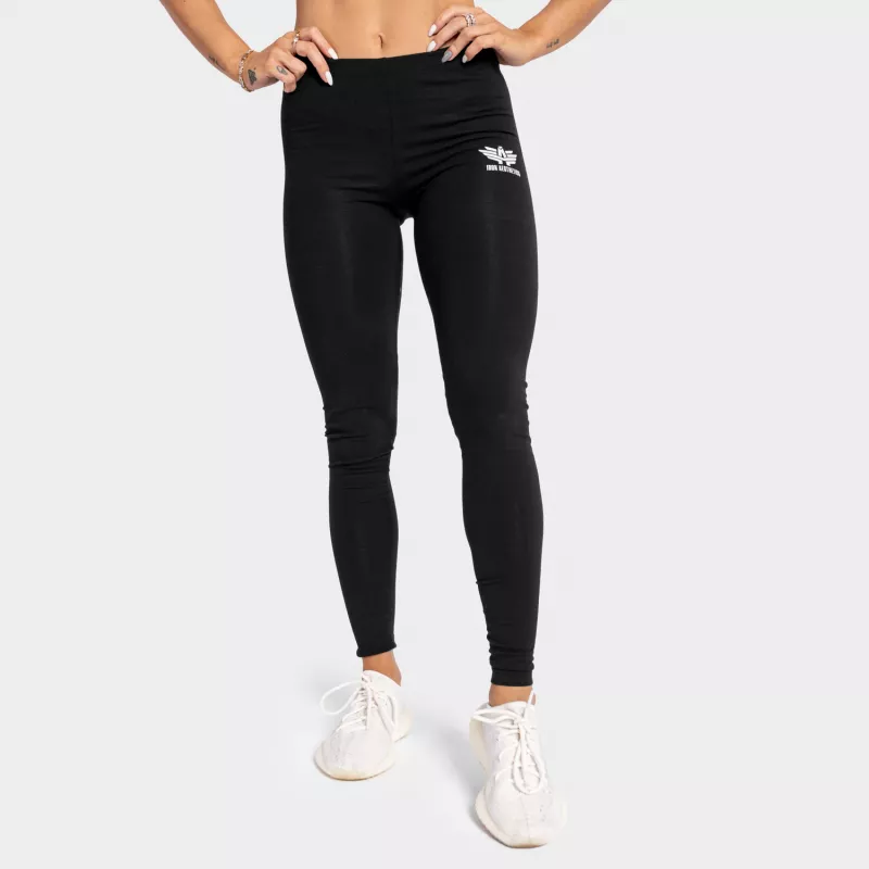 Női leggings Iron Aesthetics Original Jersey, fekete-1