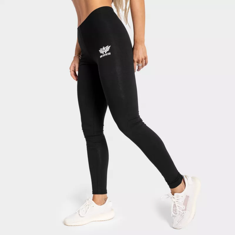 Női leggings Iron Aesthetics Original Jersey, fekete-3