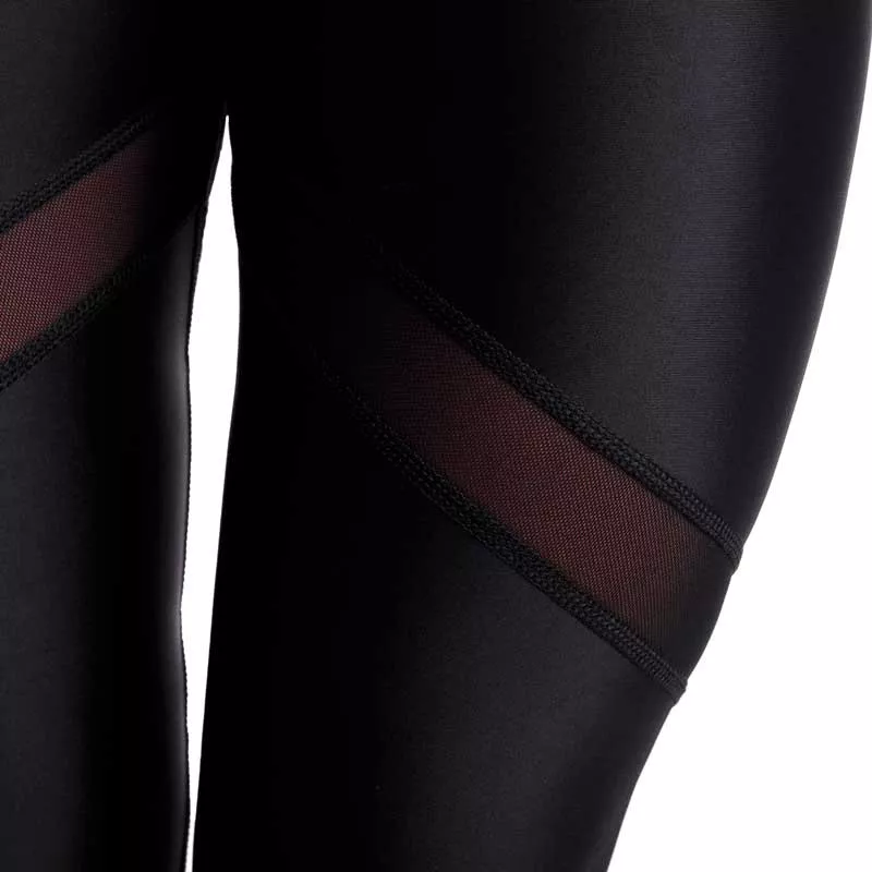 Női leggings HEART - Iron Aesthetics, fekete-8