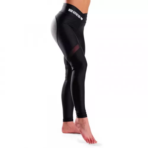 Női leggings HEART - Iron Aesthetics, fekete