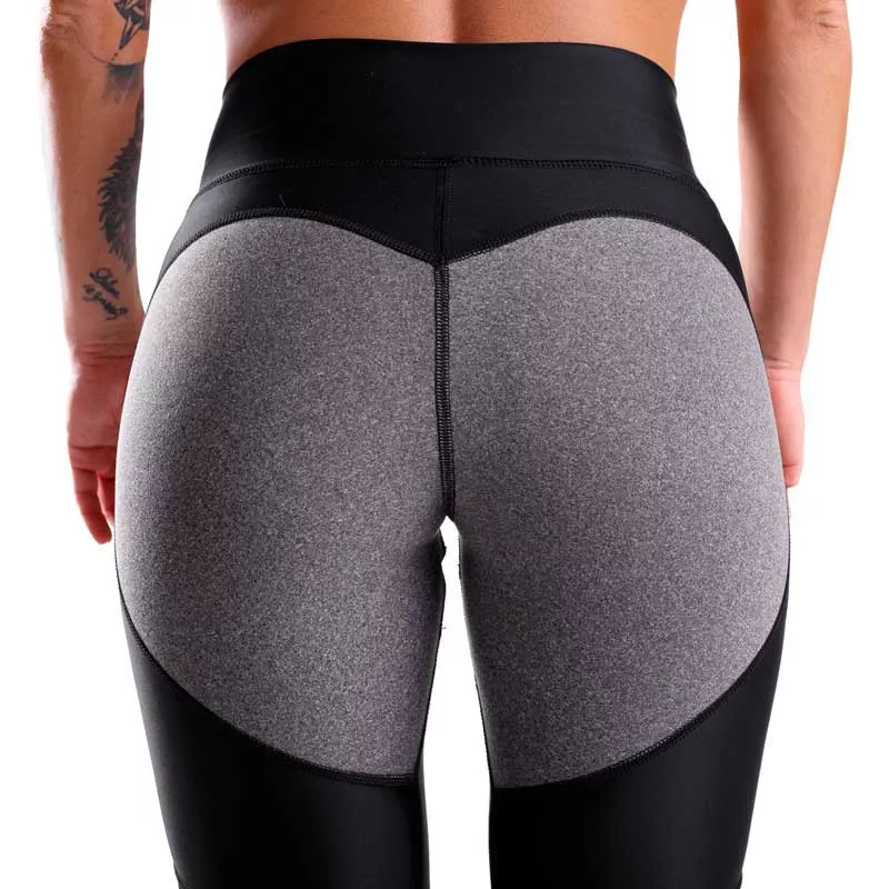 Női leggings HEART - Iron Aesthetics, fekete-7