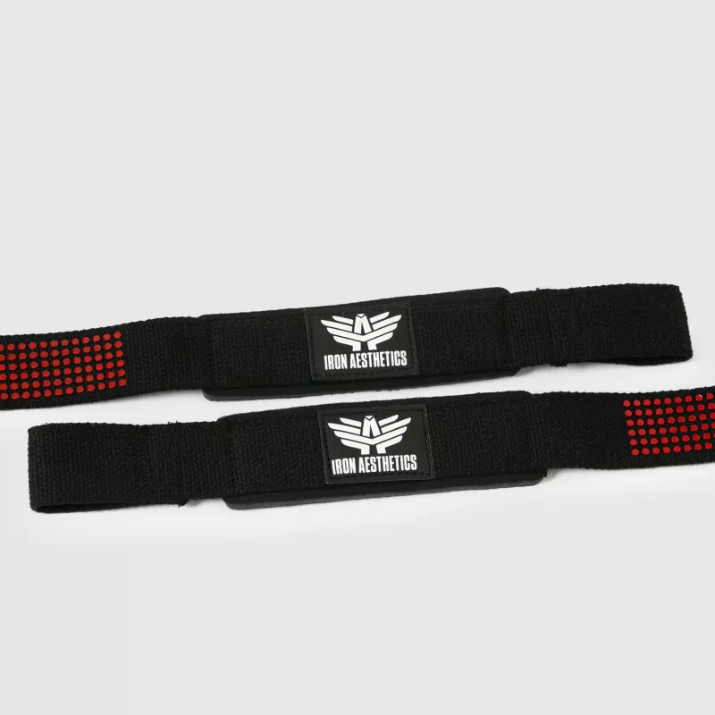 Gurtni csúszásgátló felülettel Iron Aesthetics Grip, fekete-3