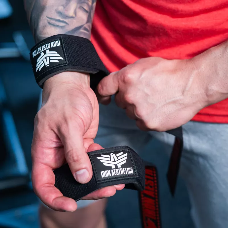 Gurtni csúszásgátló felülettel Iron Aesthetics Grip, fekete-2