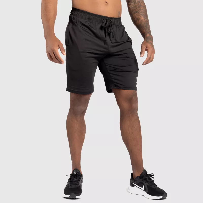 Funkcionális short Iron Aesthetics Reflective, fekete-4