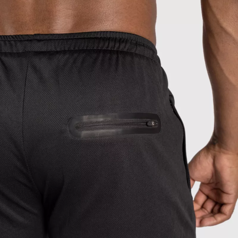 Funkcionális short Iron Aesthetics Stretch 2in1, fekete-10