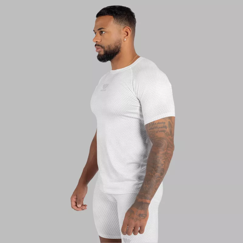 Funkcionális póló Iron Aesthetics Evolution, fehér-4