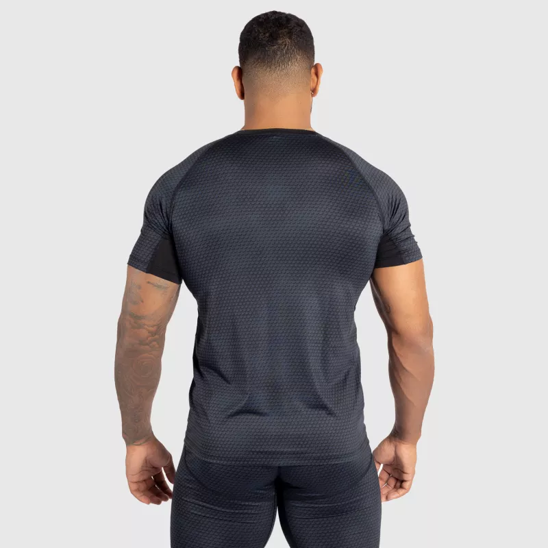 Funkcionális póló Iron Aesthetics Evolution, fekete-3