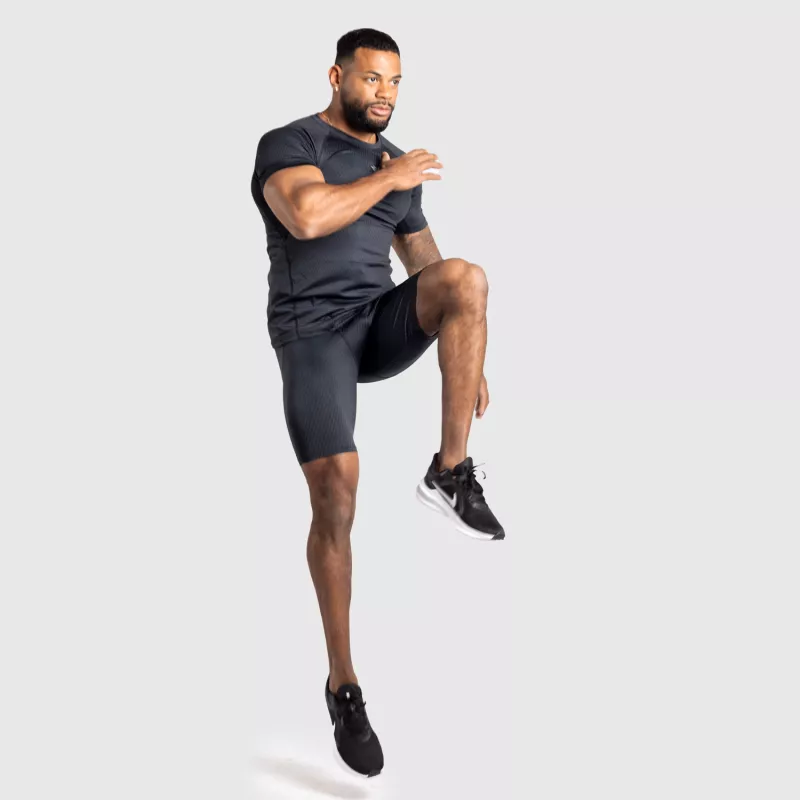 Funkcionális póló Iron Aesthetics Evolution, fekete-7