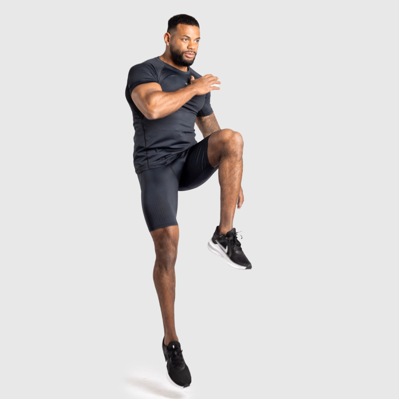 Funkcionális rövidnadrág Iron Aesthetics Evolution, fekete · záber 6