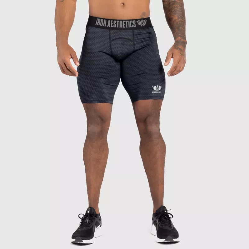 Funkcionális rövidnadrág Iron Aesthetics Evolution, fekete-1