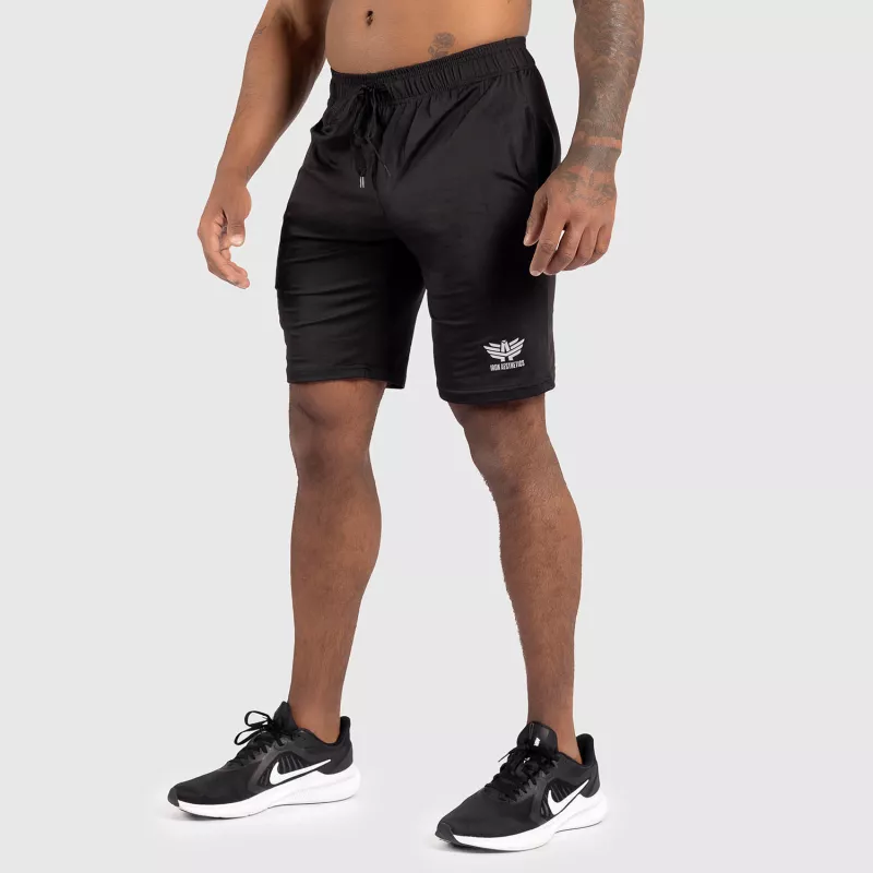 Funkcionális short Iron Aesthetics Reflective, fekete-1
