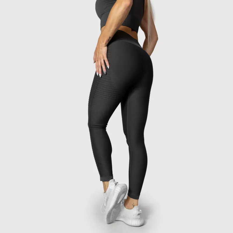 Varrás nélküli leggings Iron Aesthetics Dynamic, szürke-5