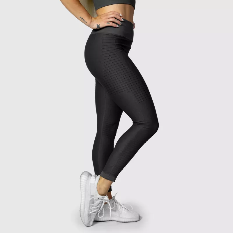 Varrás nélküli leggings Iron Aesthetics Dynamic, szürke-6