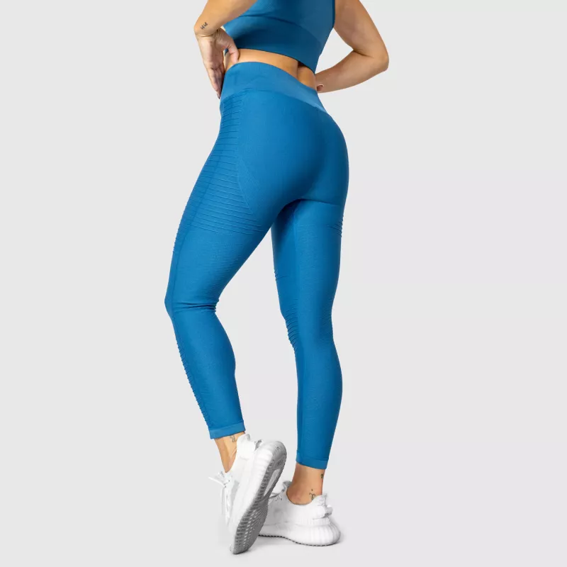 Varrás nélküli leggings Iron Aesthetics Dynamic, ink blue-3
