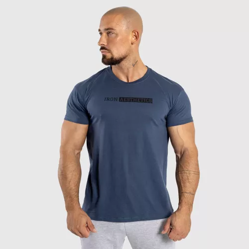 Férfi fitness póló Gym, kék