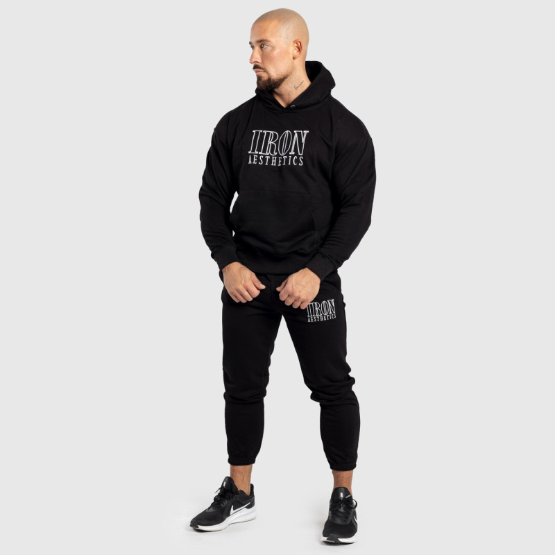 Férfi pulóver Iron Aesthetics Swaggie, fekete · záber 12