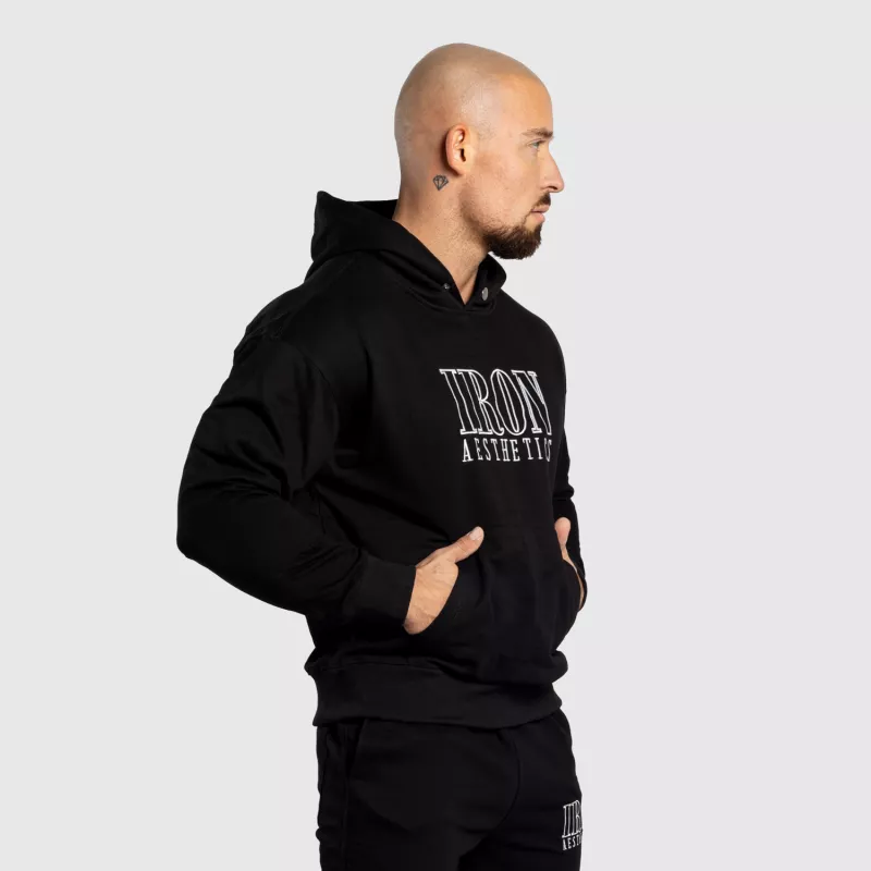 Férfi pulóver Iron Aesthetics Swaggie, fekete-5