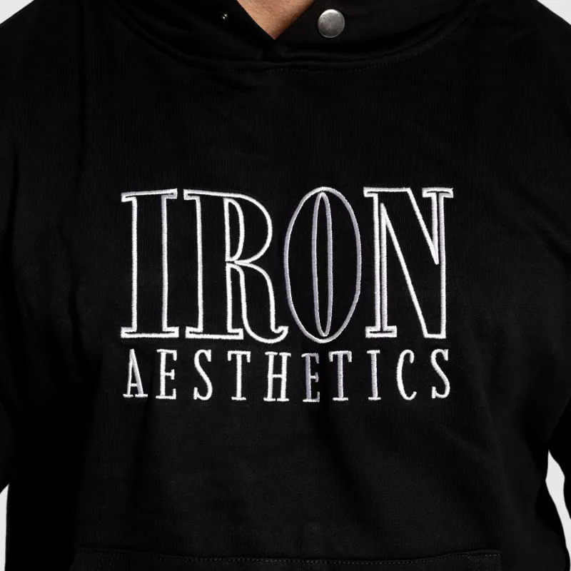 Férfi pulóver Iron Aesthetics Swaggie, fekete-8