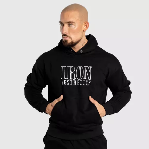 Férfi pulóver Iron Aesthetics Swaggie, fekete